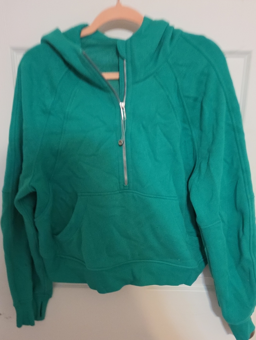 lululemon athletica Green Half-Zip Hoodie
